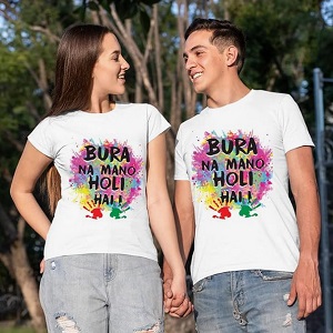 Couple Holi T-Shirt